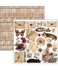 Book Lovers Fussy Cut Pad 6x6 24/Pkg