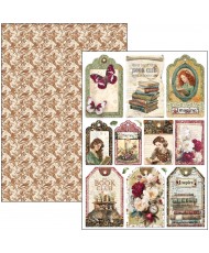 Book Lovers Creative Pad A4 9/Pkg