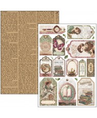 Book Lovers Creative Pad A4 9/Pkg