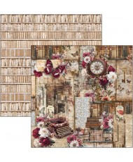 Book Lovers Paper Pad 12x12 12Pg +1 special sheet