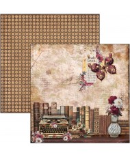 Book Lovers Paper Pad 12x12 12Pg +1 special sheet