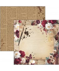 Book Lovers Paper Pad 12x12 12Pg +1 special sheet