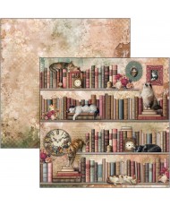 Book Lovers Paper Pad 12x12 12Pg +1 special sheet