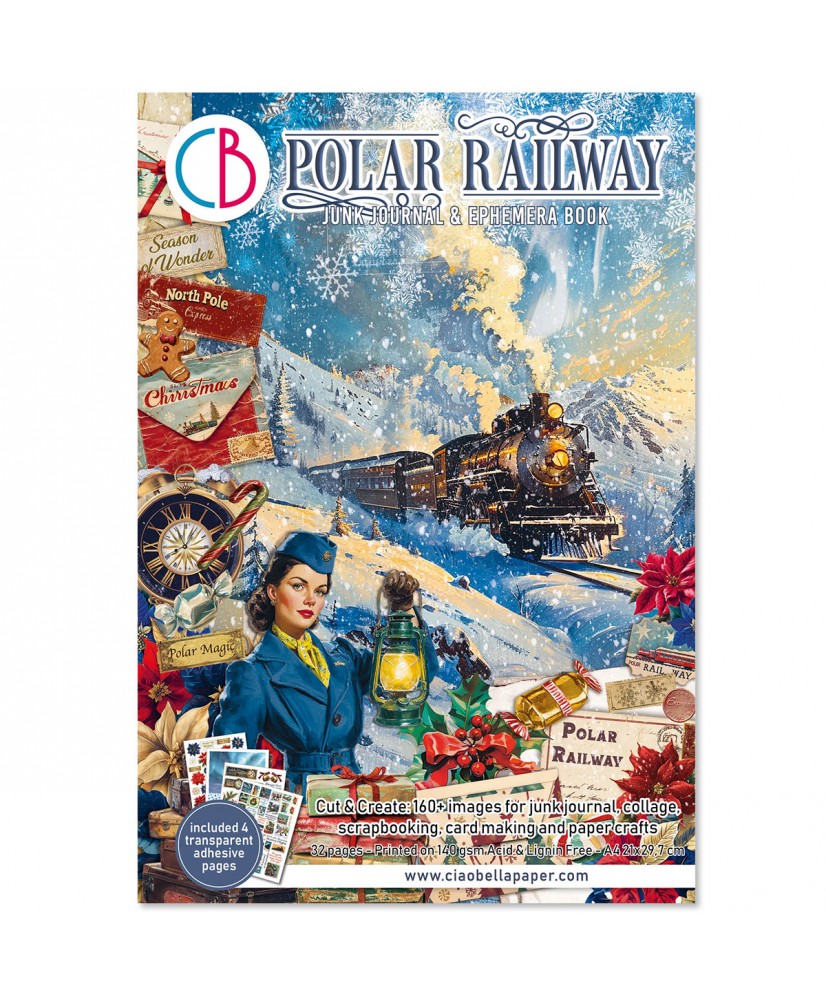 Ephemera Book Polar Railway A4 32/Pkg