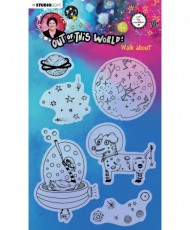 ABM Clear Stamp Walk-about Out Of This World  nr.69