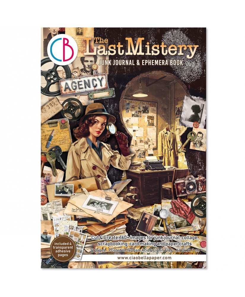 Ephemera Book The Last Mystery A4 32/Pkg