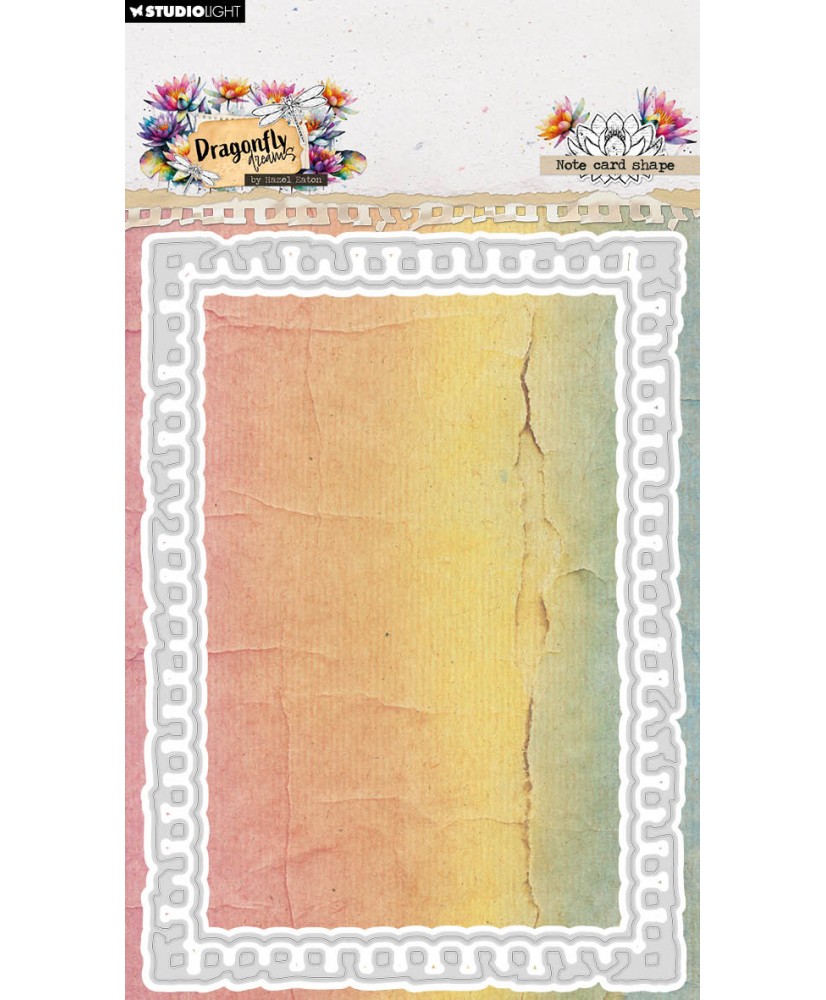 HE  Dragonfly Dreams Cutting Die Note card 105x148x1mm 2Pc