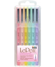 Le Pen Pastel 6Pcs 0.3mm...