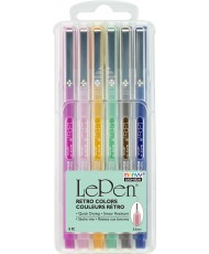 Le Pen Retro 6Pcs 0.3mm set...
