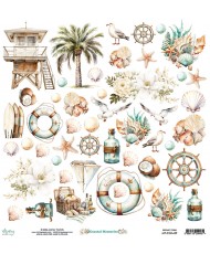 Coastal Memories 12x12 paper set