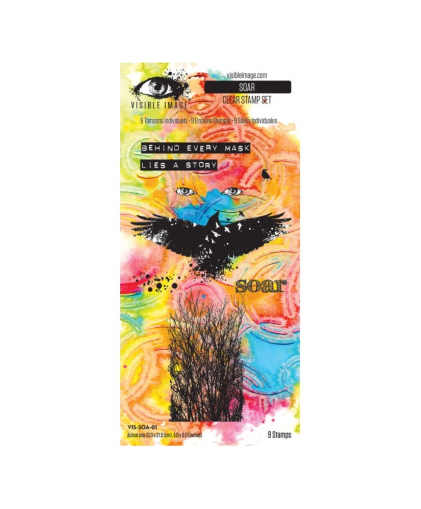 Visible Image Soar 4in x 8in Stamp Set- Pre Order