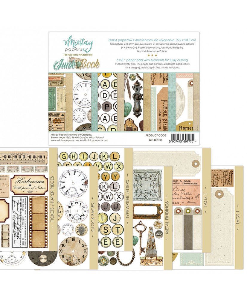 6 x 8 Junk Book - Elements