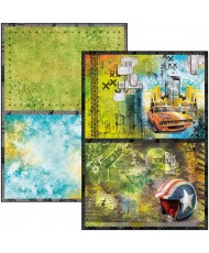 Start your Engines Double-Sided Creative Pad A4 9