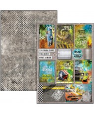 Start your Engines Double-Sided Creative Pad A4 9