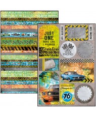 Start your Engines Double-Sided Creative Pad A4 9
