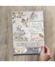 Sparrow Hill Creative Pad A4 9/Pkg