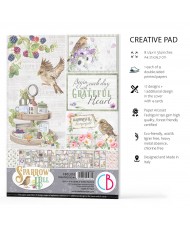 Sparrow Hill Creative Pad A4 9/Pkg
