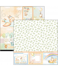 My Tiny World Paper Pad 8x8 12/Pkg