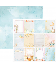 My Tiny World Paper Pad 8x8 12/Pkg