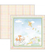 My Tiny World Paper Pad 8x8 12/Pkg