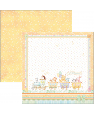 My Tiny World Paper Pad 8x8 12/Pkg