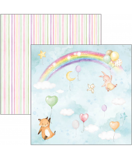 My Tiny World Paper Pad 8x8 12/Pkg