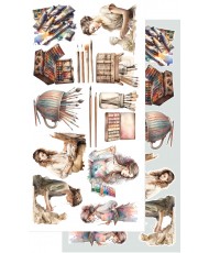 Art - Set of SELF-CUTTING 6X12 6 Sheets