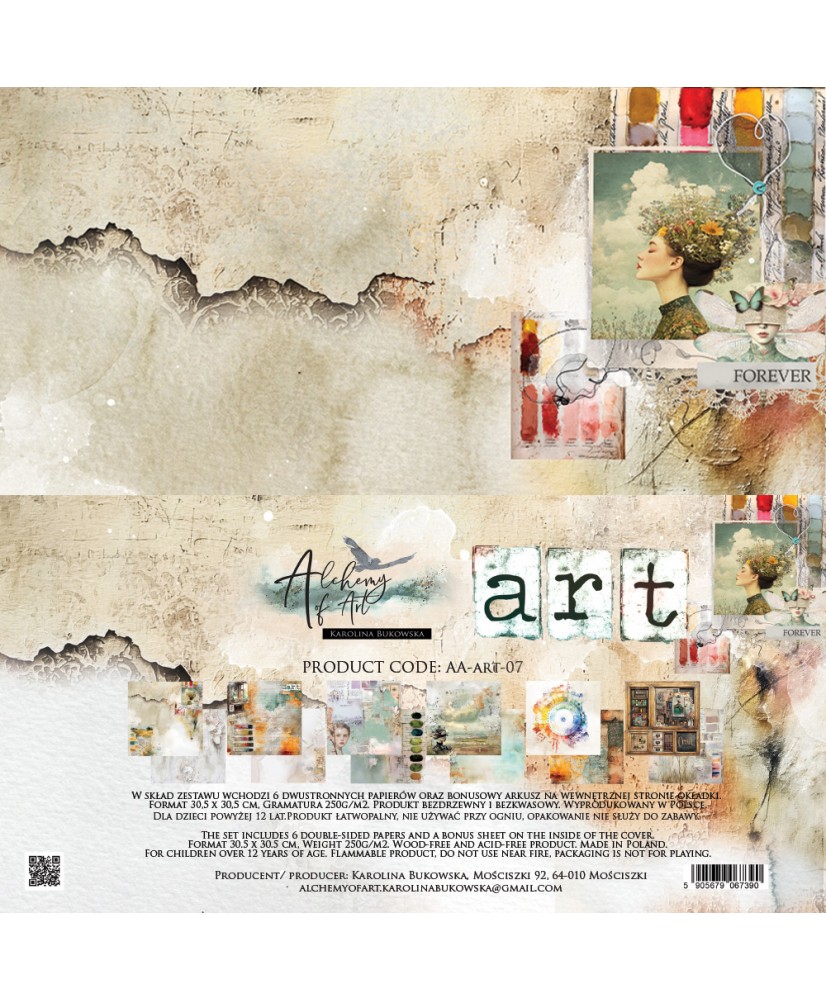 Art - Scrapbooking paper set 12 X 12