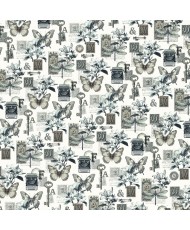 Typographic Pad 8x8 12/Pkg