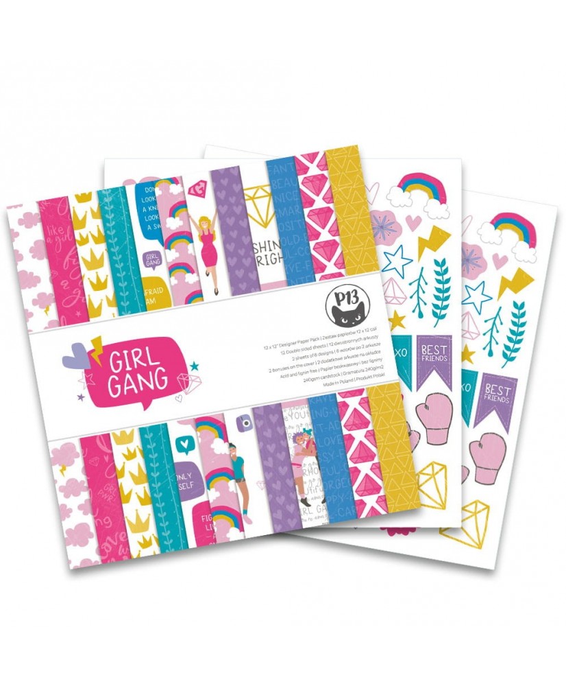 Girl Gang 12 x 12 Paper Pad