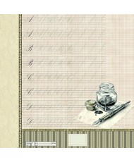 Typographic Pad 8x8 12/Pkg