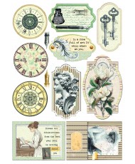Typographic Creative Pad A4 9/Pkg