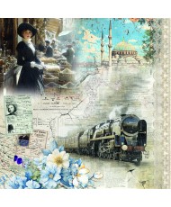 Eastern Journey Paper Pad 12x12 12/Pkg