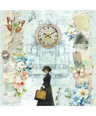Eastern Journey Paper Pad 12x12 12/Pkg