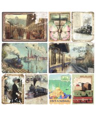 Eastern Journey Paper Pad 12x12 12/Pkg