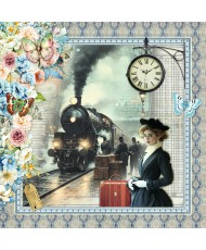 Eastern Journey Paper Pad 12x12 12/Pkg