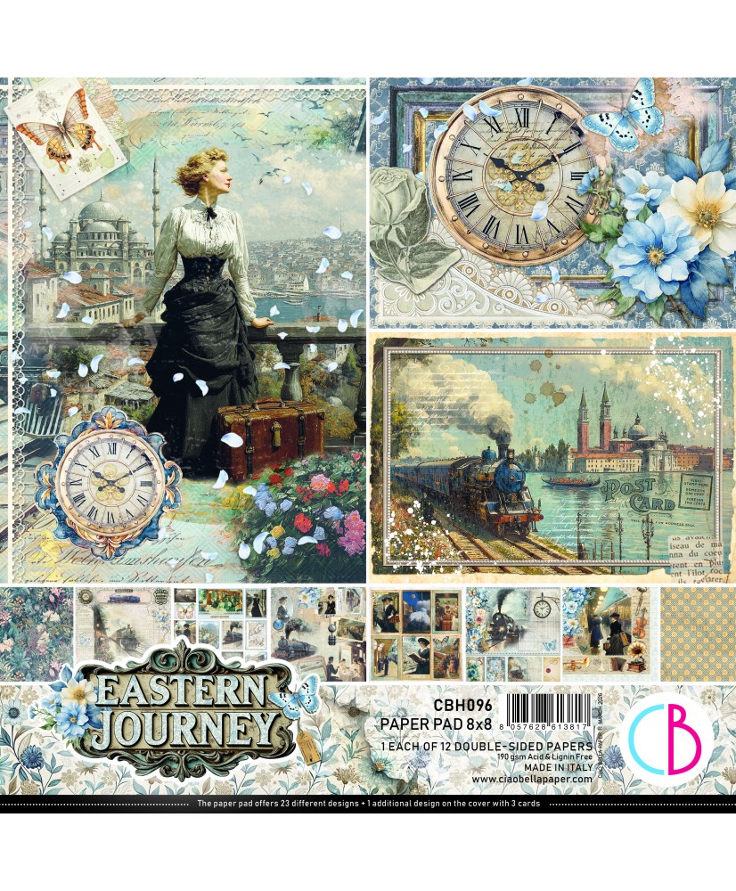 Eastern Journey Pad 8x8 12/Pkg