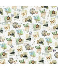 Eastern Journey Pad 8x8 12/Pkg