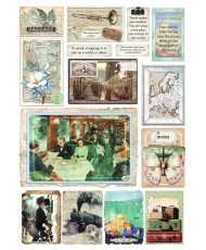 Eastern Journey Creative Pad A4 9/Pkg