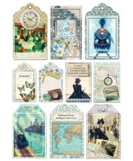 Eastern Journey Creative Pad A4 9/Pkg