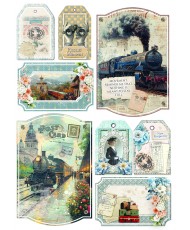 Eastern Journey Creative Pad A4 9/Pkg
