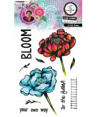 Clear Stamp In full bloom...