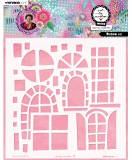 Mask Window mix 203x203x1mm...