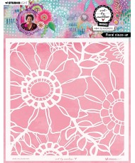 Mask Floral close-up...