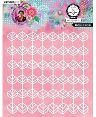 Mask Abstract leaves...