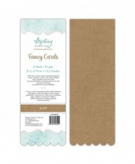 Fancy Cards – Kraft 02, 20 sheets