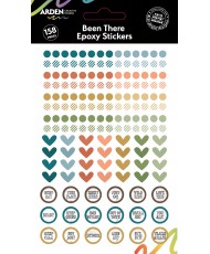 Been There Epoxy Stickers