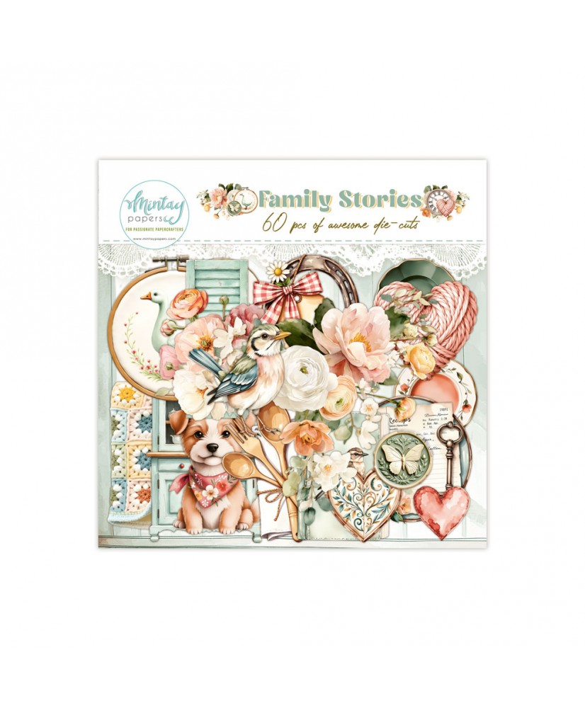 Family Stories - Paper Die-Cuts - 60 pcs
