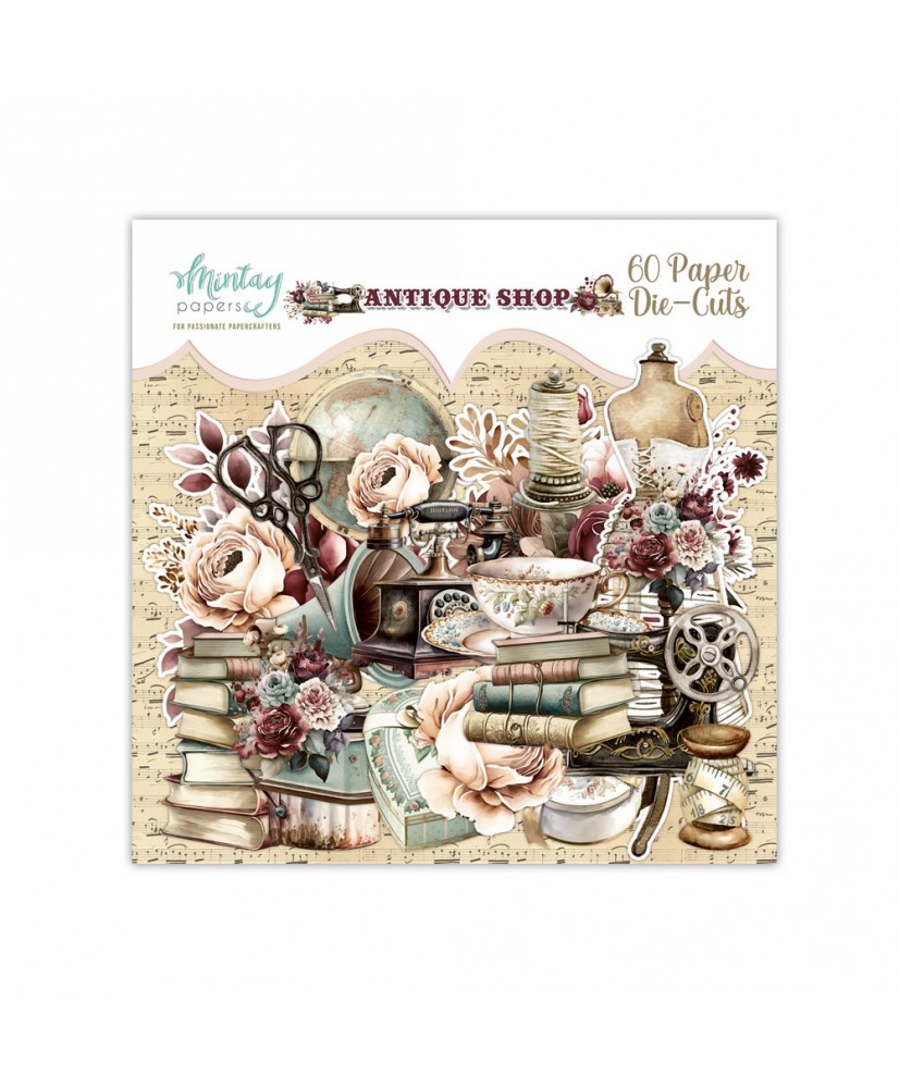 Antique Shop - Paper Die-Cuts,60pcs