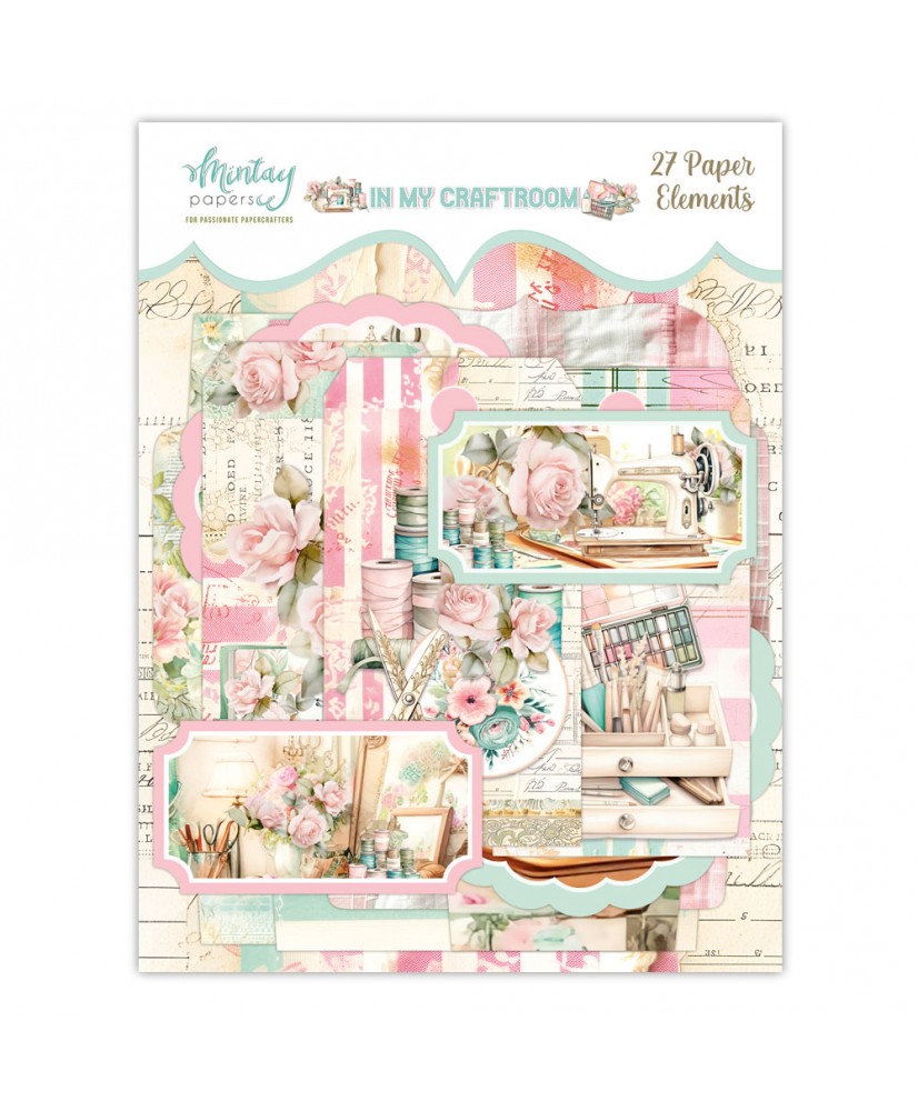 In my craft room - Paper Elements, 27pcs